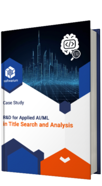 Download PDF Case Study on R&D for Applied AI/ML in Title Search and Analysis