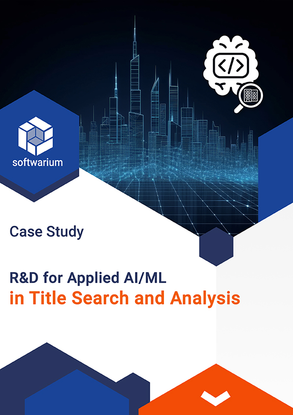 R&D for Applied AI/ML in Title Search and Analysis