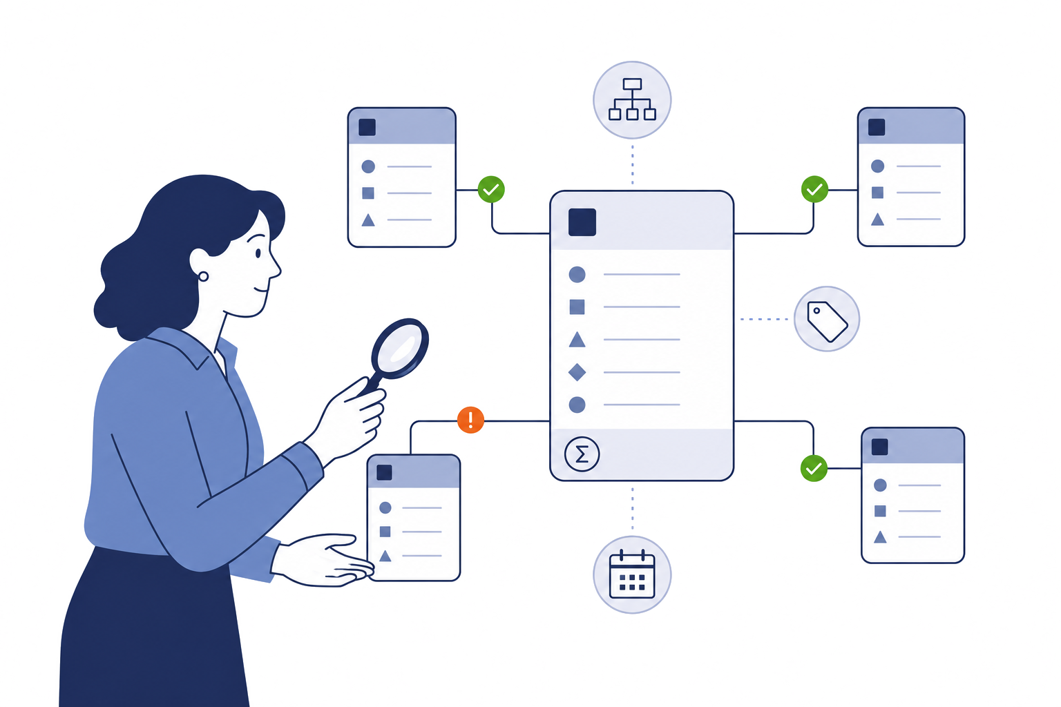 Semantic-model assessment