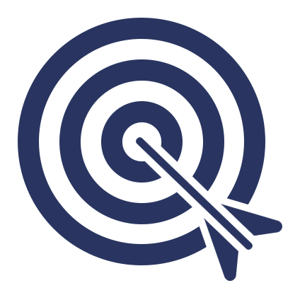 Performance focused approach icon